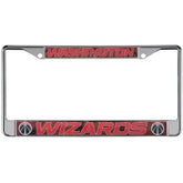 "Washington Wizards NBA Chrome License Plate Frame Team Pride for your Ride"
